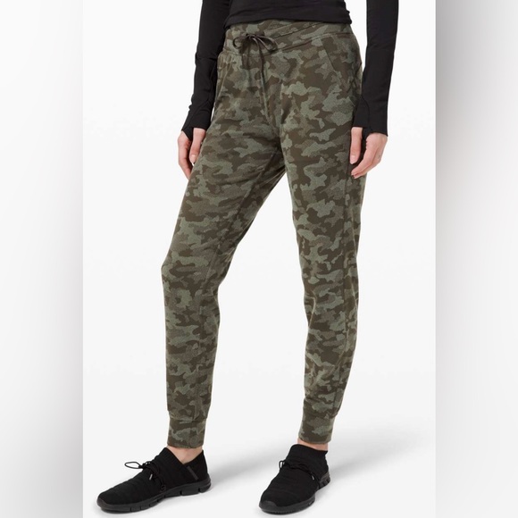 Lululemon Ready To Rulu Joggers 29” In Heritage Camo Dark Olive Green Size 2 - Picture 3 of 16